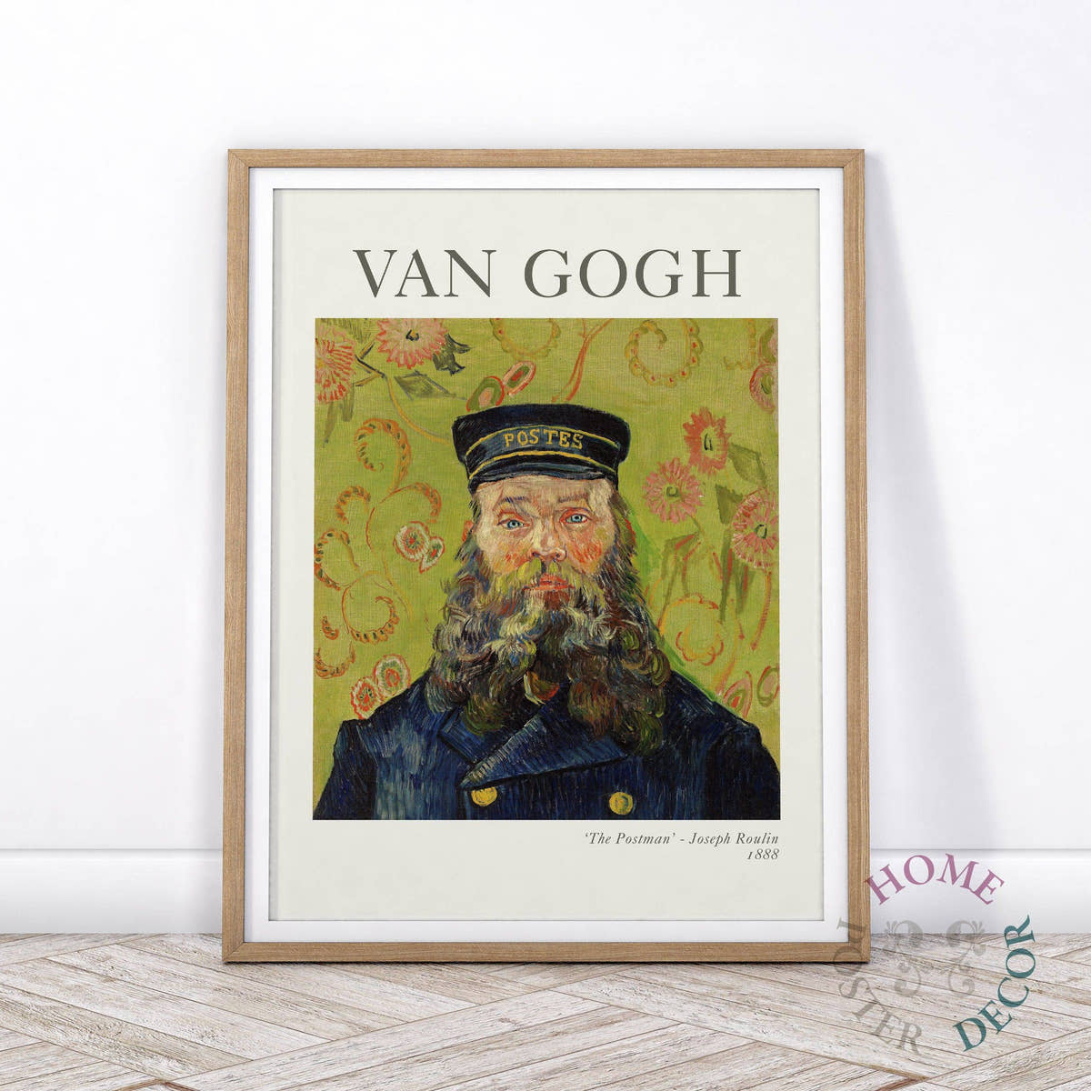 Van Gogh Poster, The Postman Joseph Roulin 1888