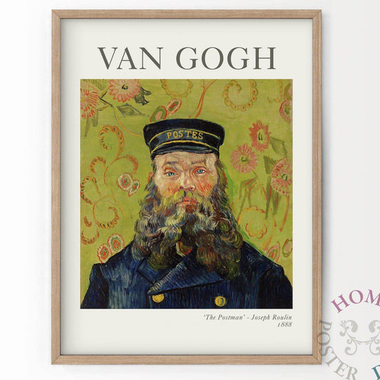 Van Gogh Poster, The Postman Joseph Roulin 1888