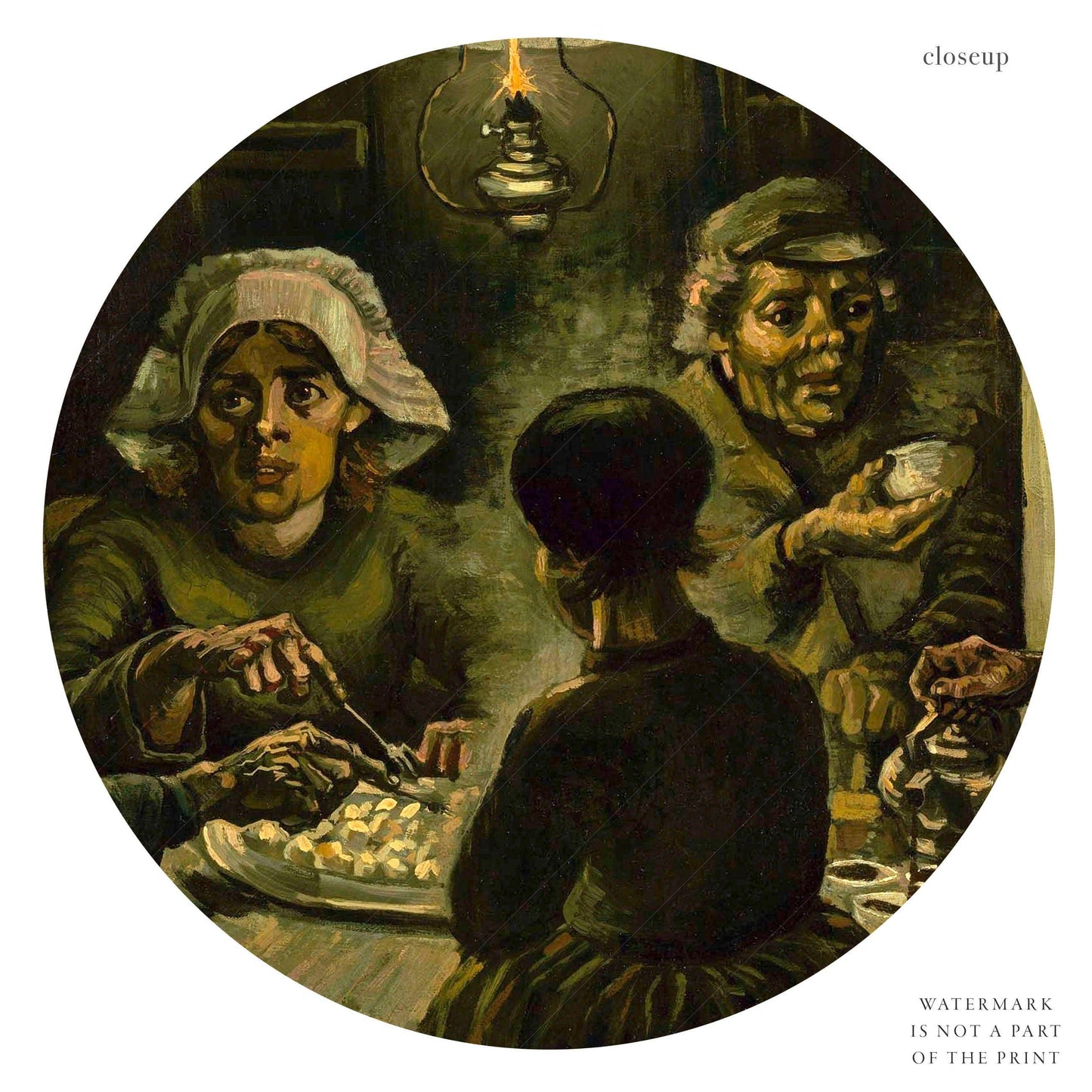 Van Gogh Poster, The Potato Eaters