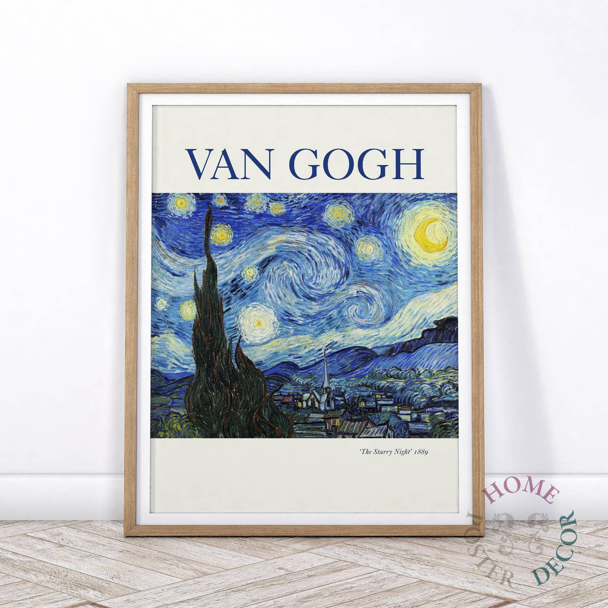 Van Gogh Poster, The Starry Night, Famous Painting