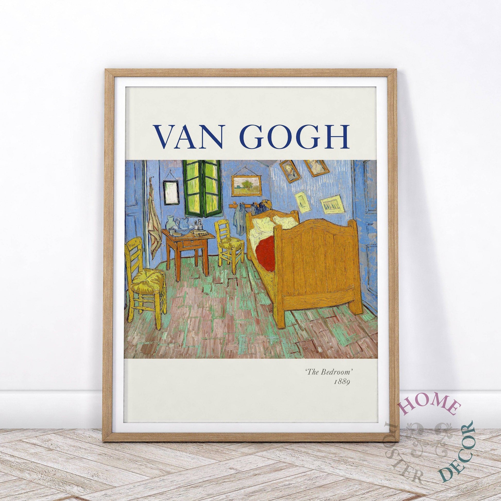 Van Gogh Print, The Bedroom, Famous Painting