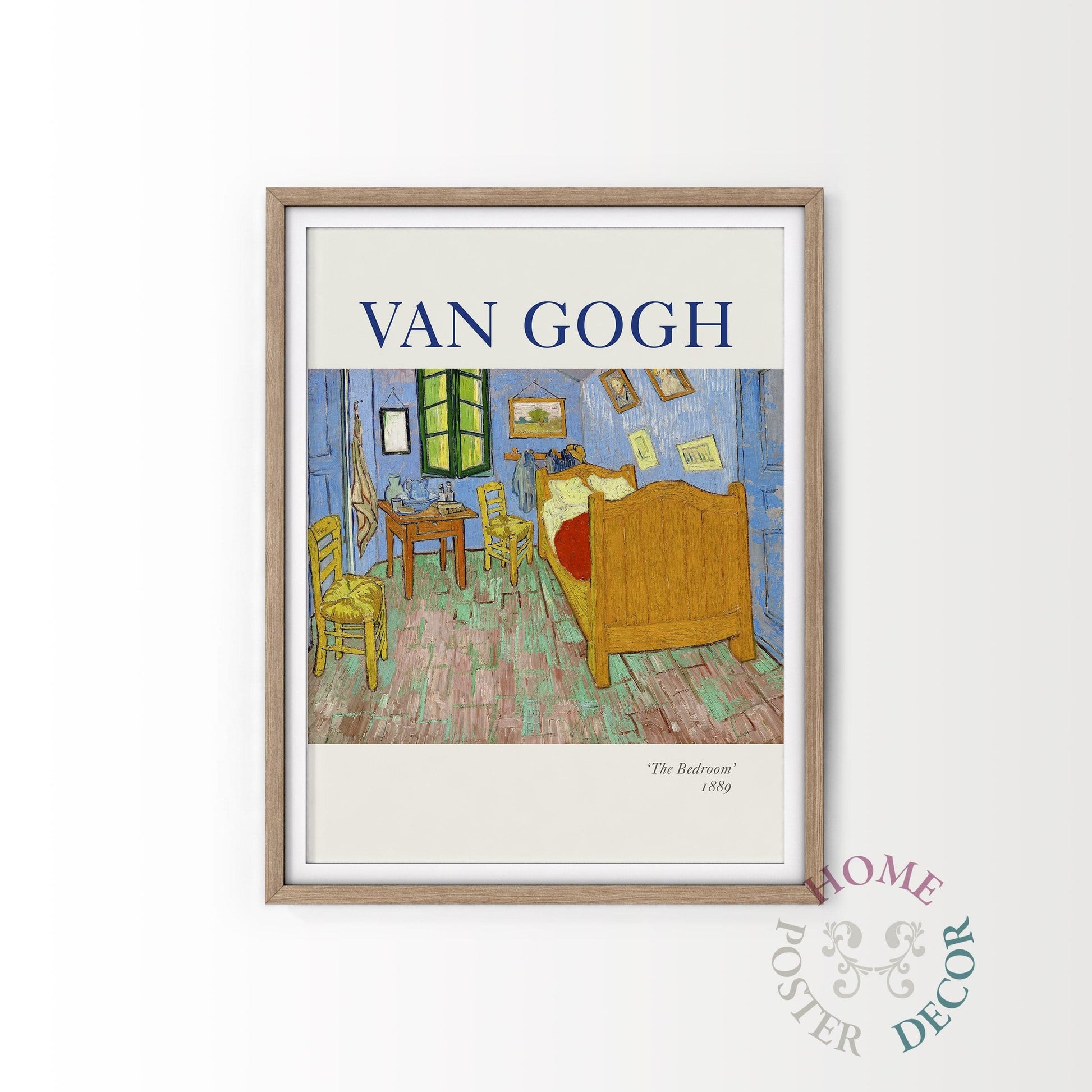 Van Gogh Print, The Bedroom, Famous Painting