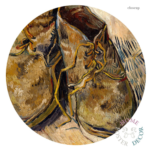 Van Gogh Print, Van Gogh Shoes, Post-Impressionist Still Life