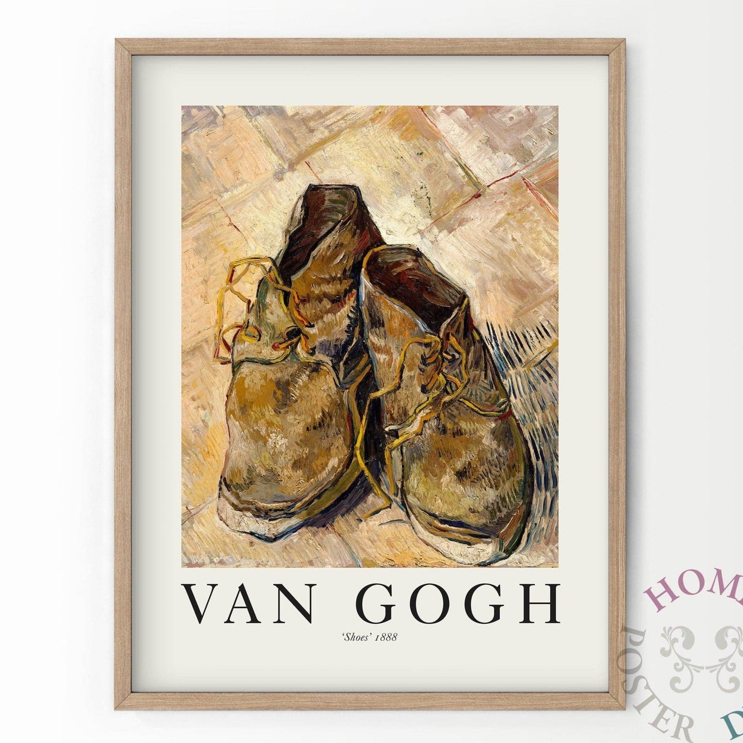 Van Gogh Print, Van Gogh Shoes, Post-Impressionist Still Life