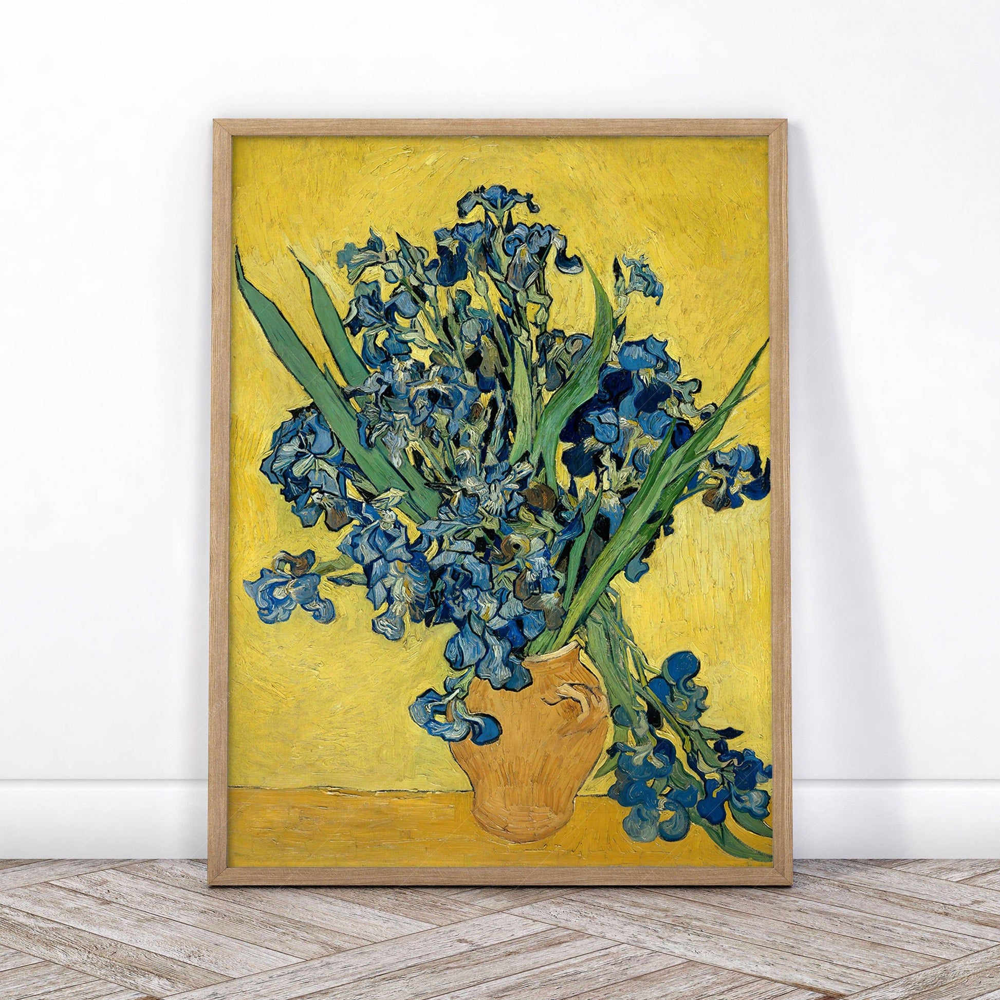 Vincent Van Gogh ,Set of 3 prints, Imperial Fritillaries in a Copper Vase, Irises and Roses