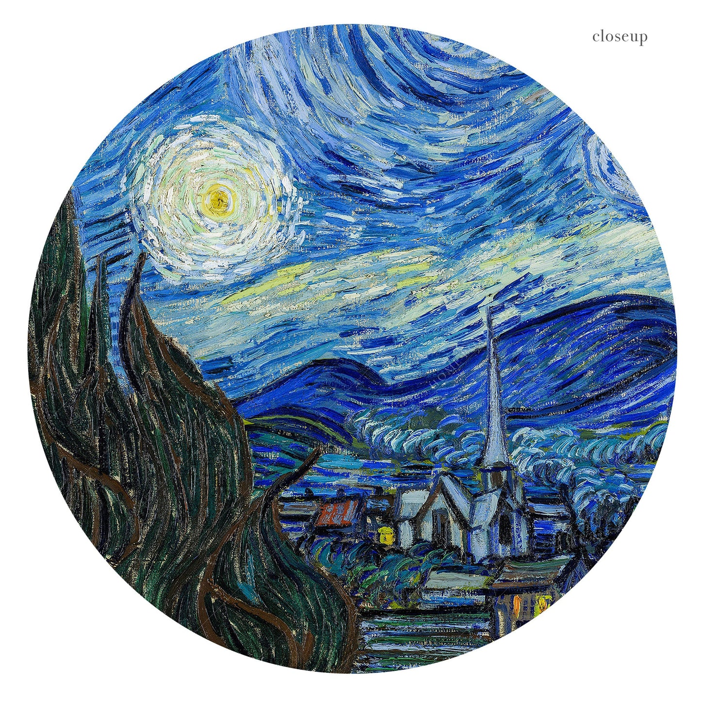 Vincent Van Gogh, Starry Night Print, Famous Artist