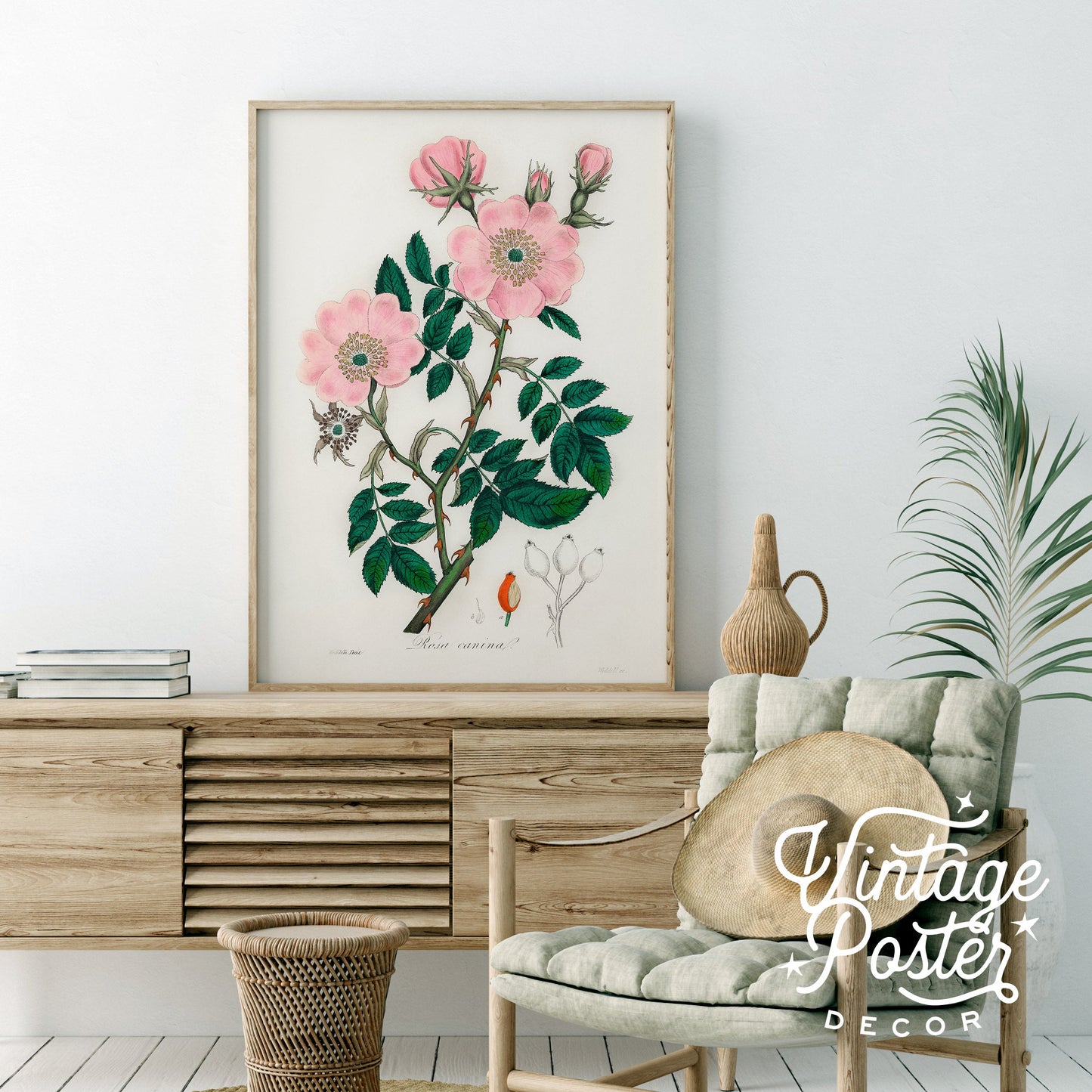 Vintage Flower Print, Botanical Wall Art 48