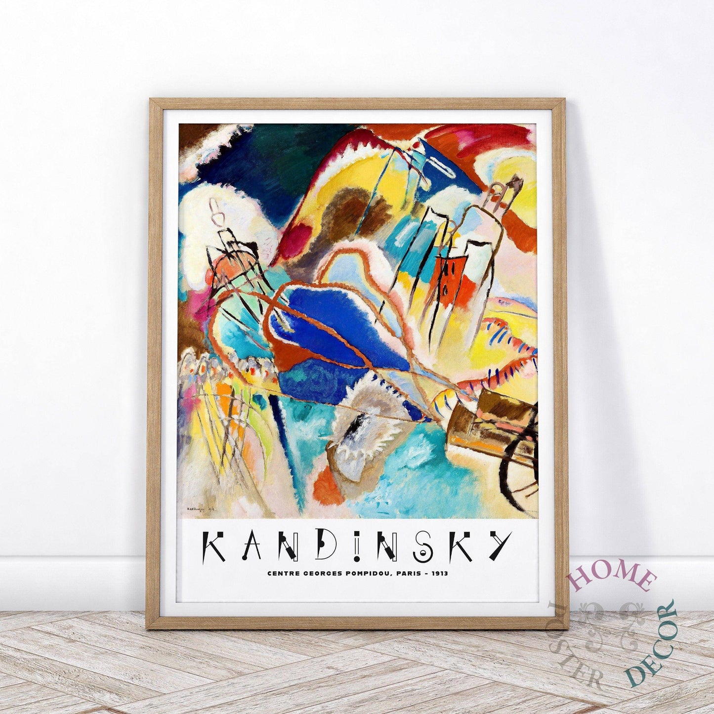 Wassily Kandinsky Print, Exhibition Poster, Fine Art