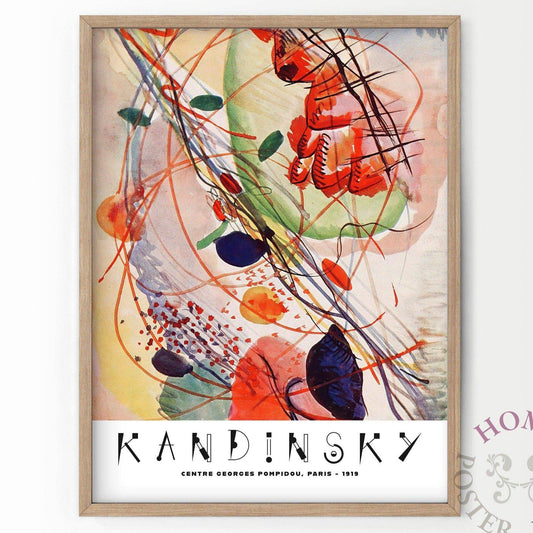 Wassily Kandinsky Print, Exhibition Poster, Fine Art