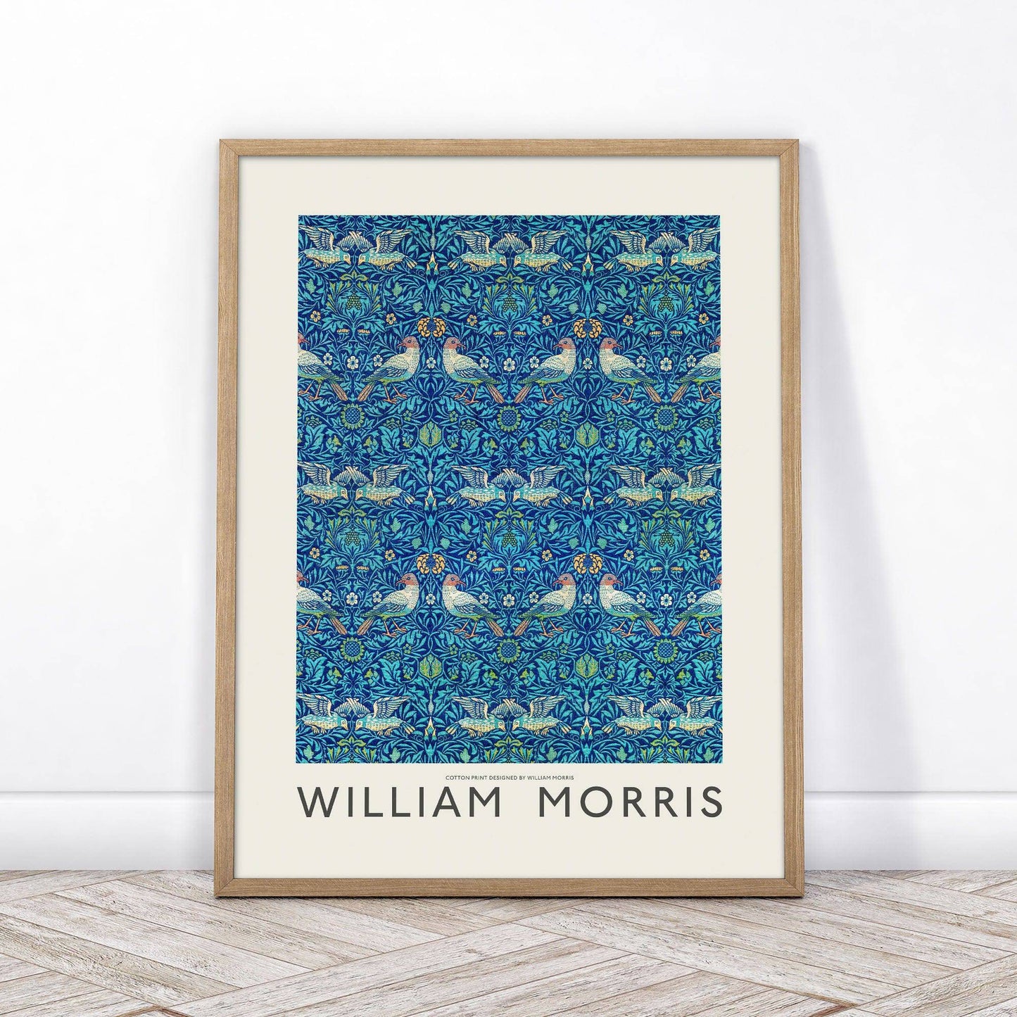 William Morris, Bird Pattern, Fine Art Print