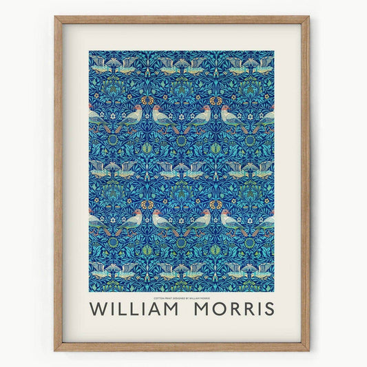 William Morris, Bird Pattern, Fine Art Print