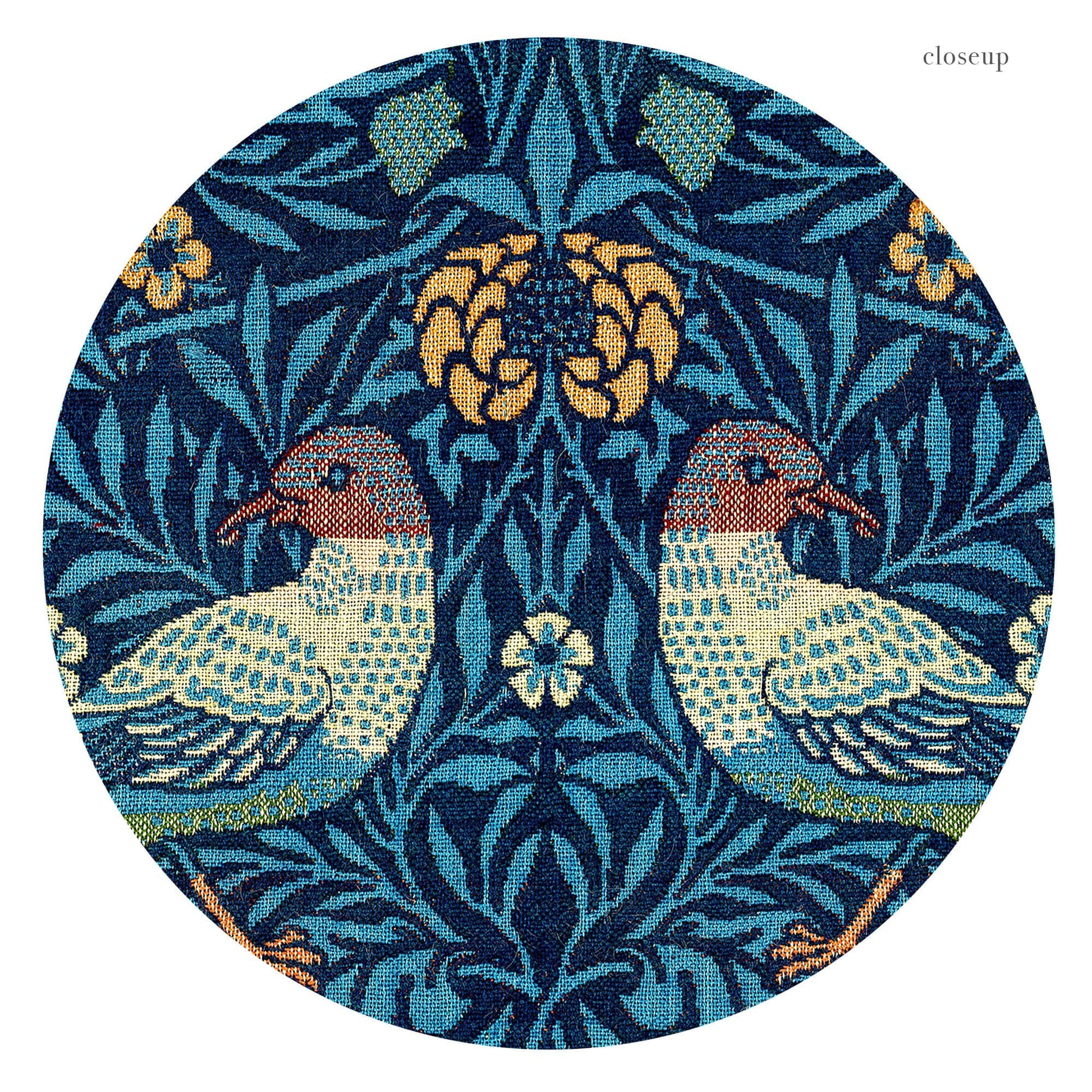 William Morris, Bird Poster, Victoria and Albert Museum Exhibition