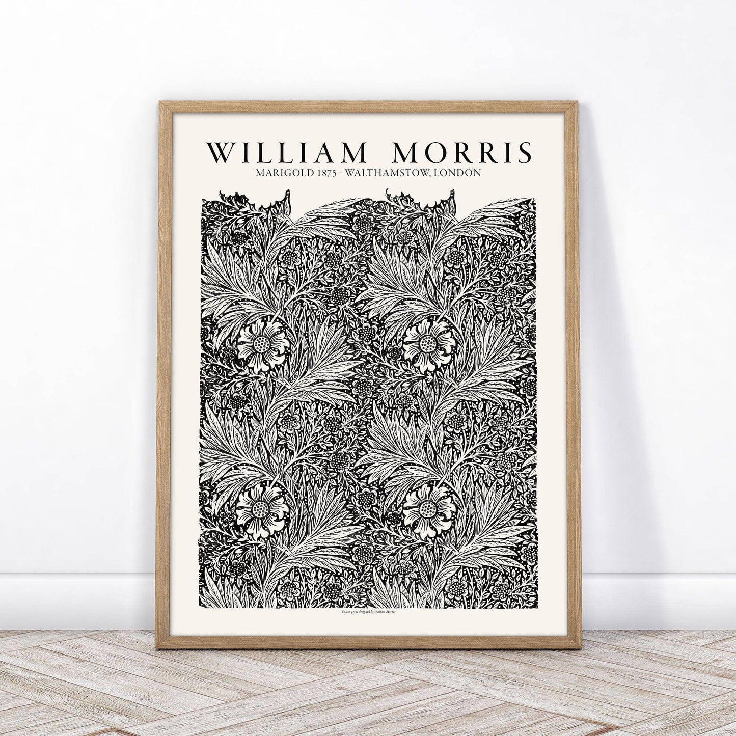 William Morris, Black Marigold, Fine Art Print