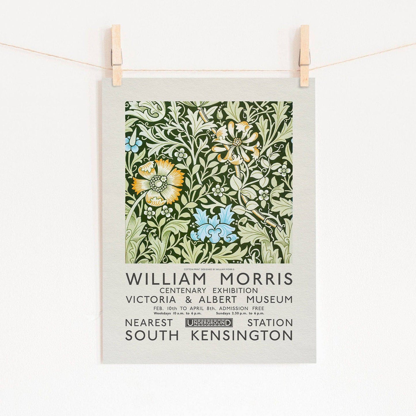 William Morris, Compton Design, Fine Art Print