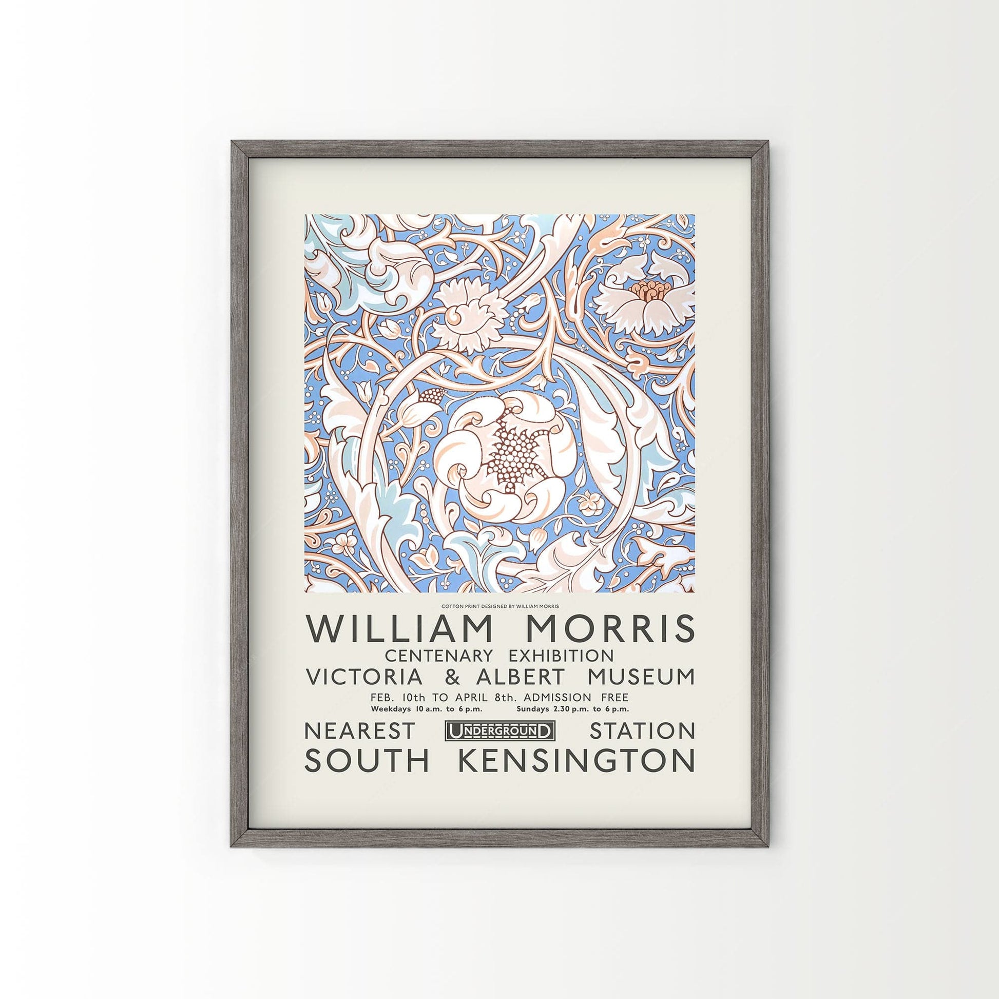 William Morris, Compton Flower, Fine Art Print