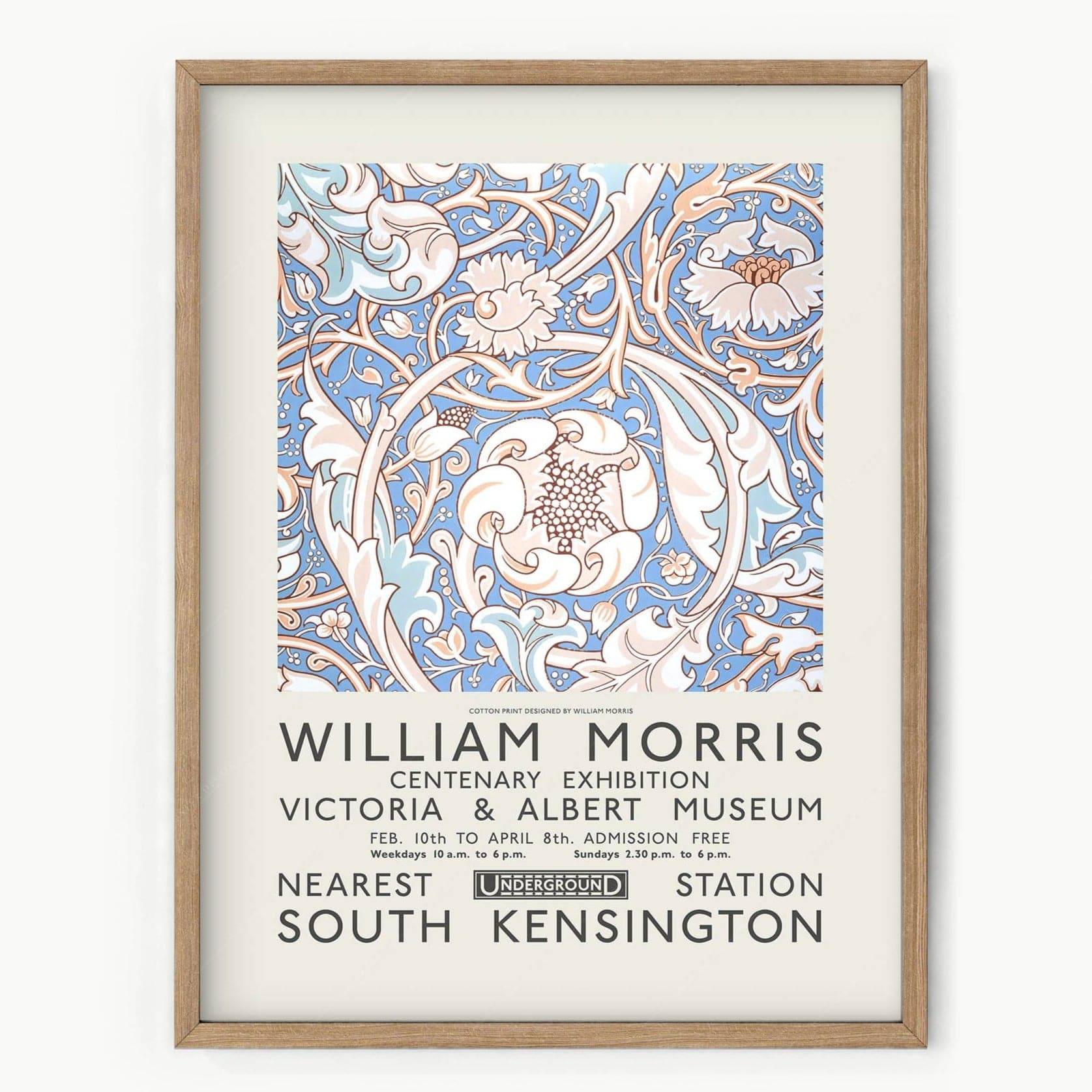 William Morris, Compton Flower, Fine Art Print