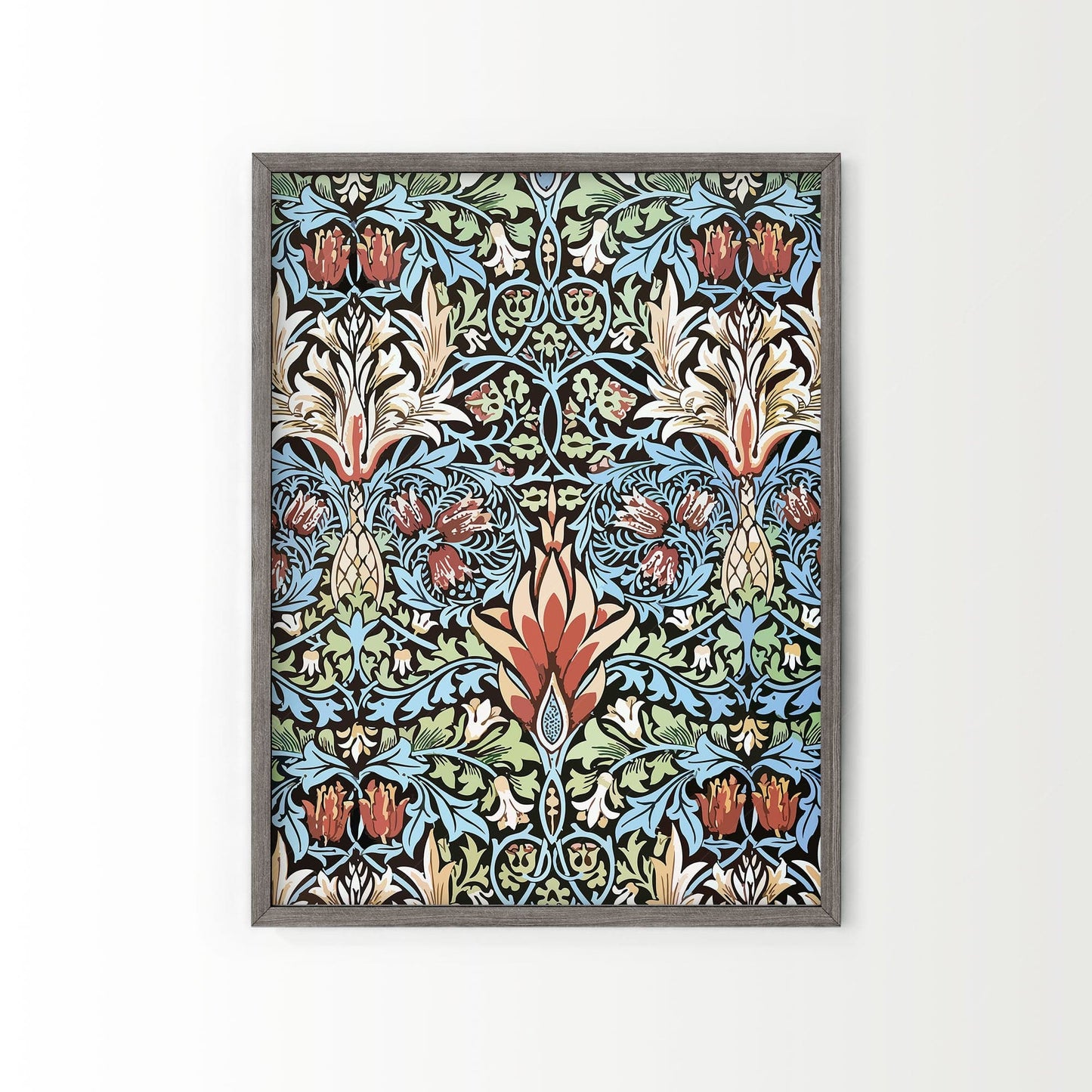 William Morris, Cray Floral Poster, Fine Art Print