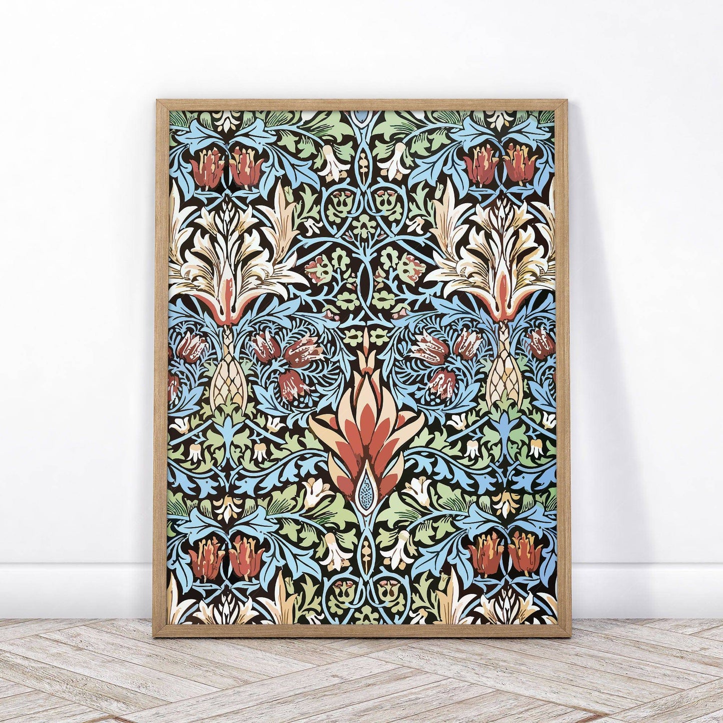 William Morris, Cray Floral Poster, Fine Art Print