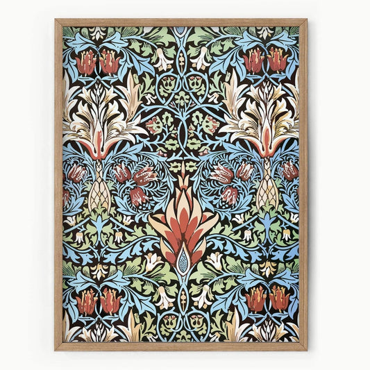 William Morris, Cray Floral Poster, Fine Art Print