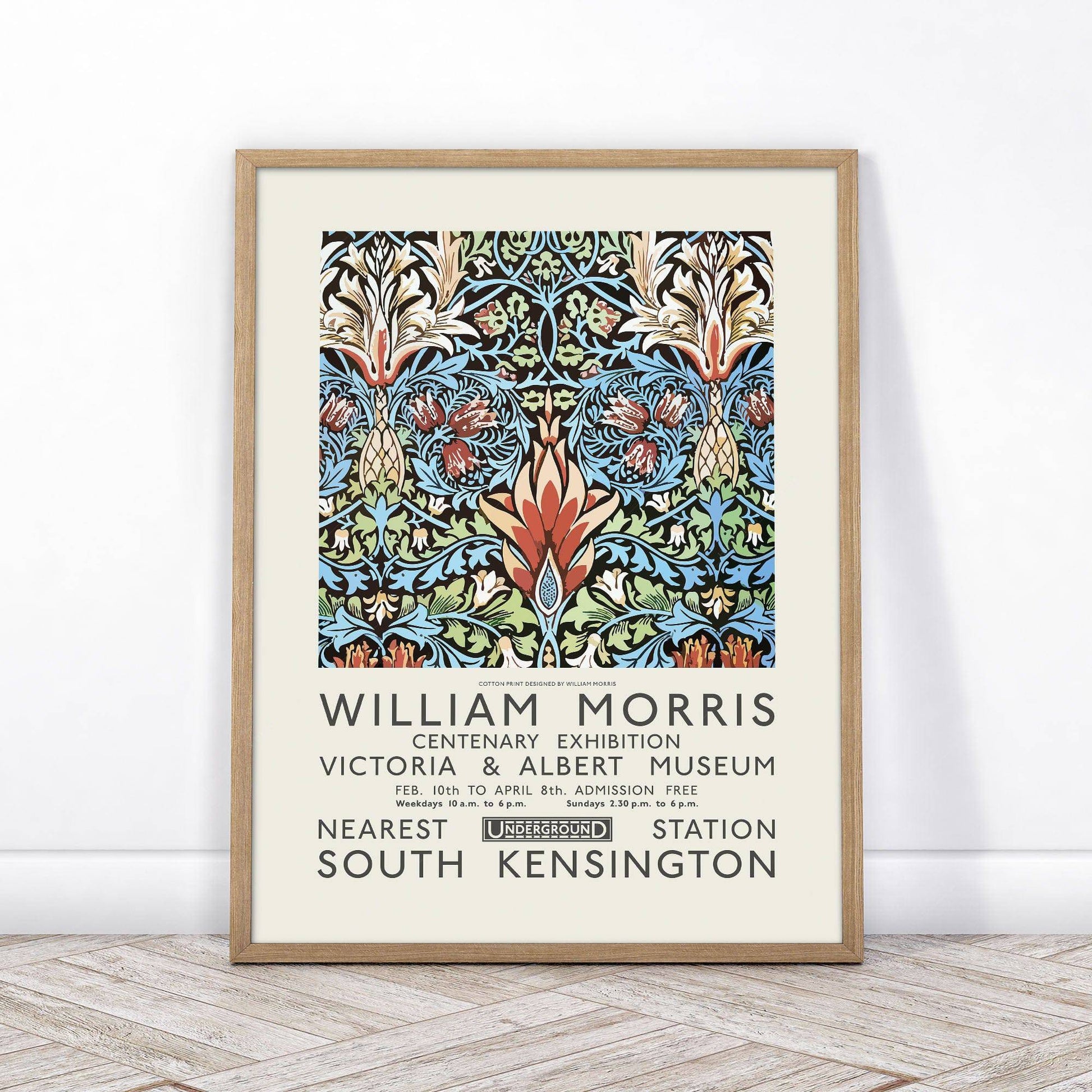 William Morris, Cray Poster, Exhibition Wall Art