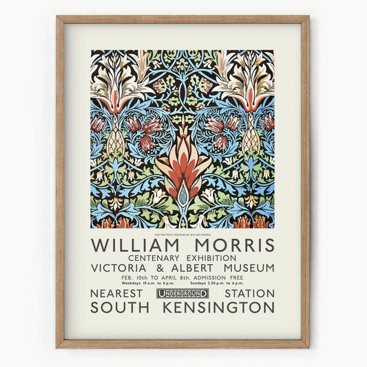 William Morris, Cray Poster, Exhibition Wall Art