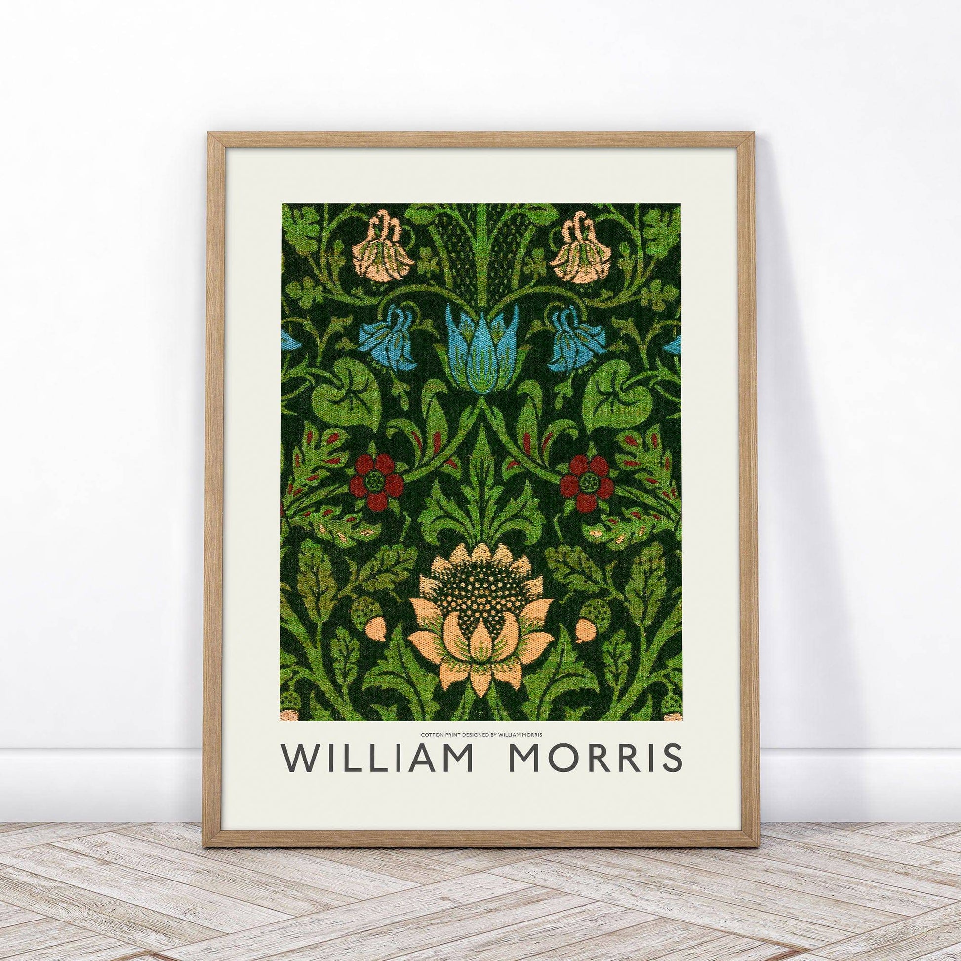 William Morris, Floral Pattern, Fine Art Print