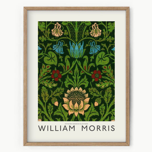 William Morris, Floral Pattern, Fine Art Print