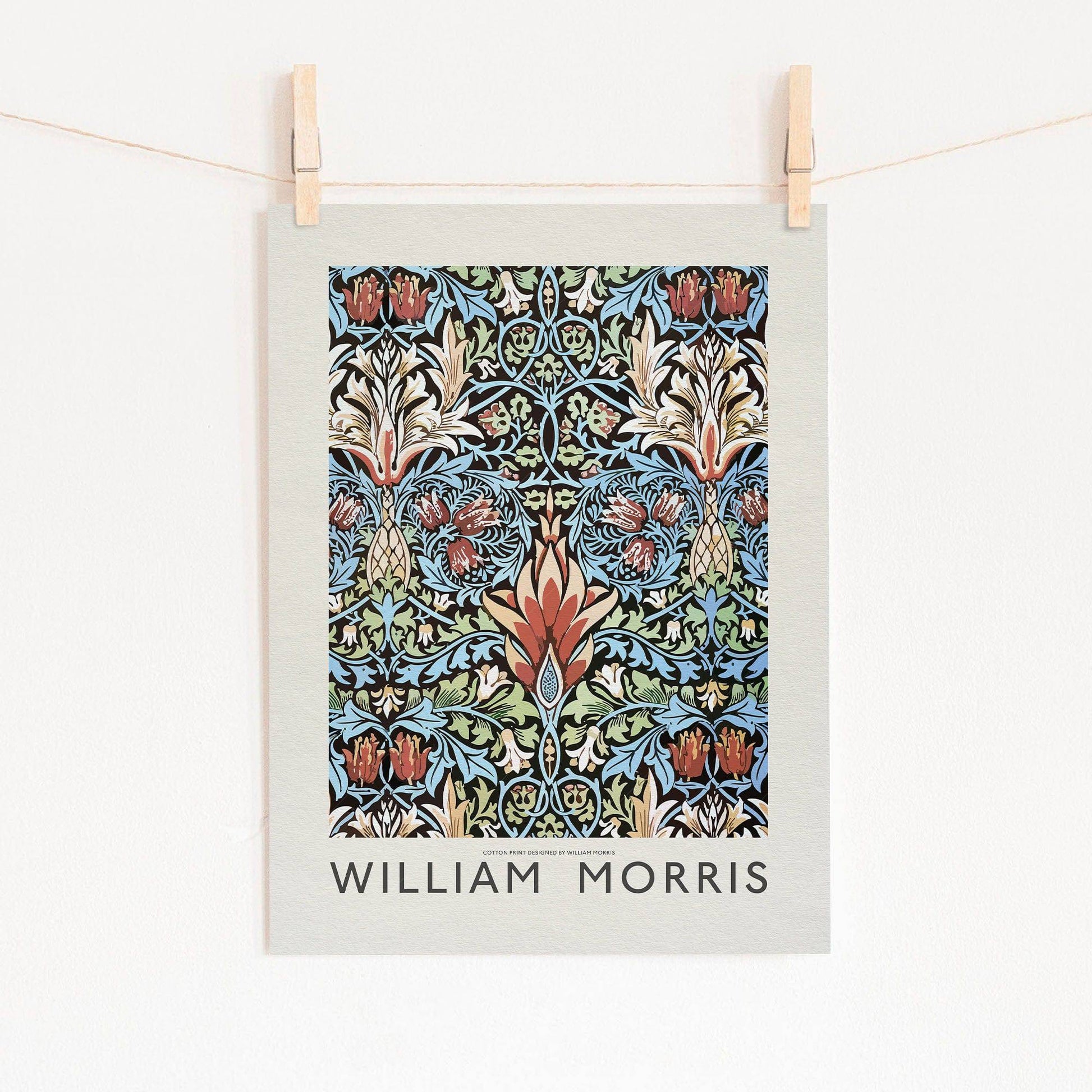 William Morris, Floral Wall Art, Fine Art Print