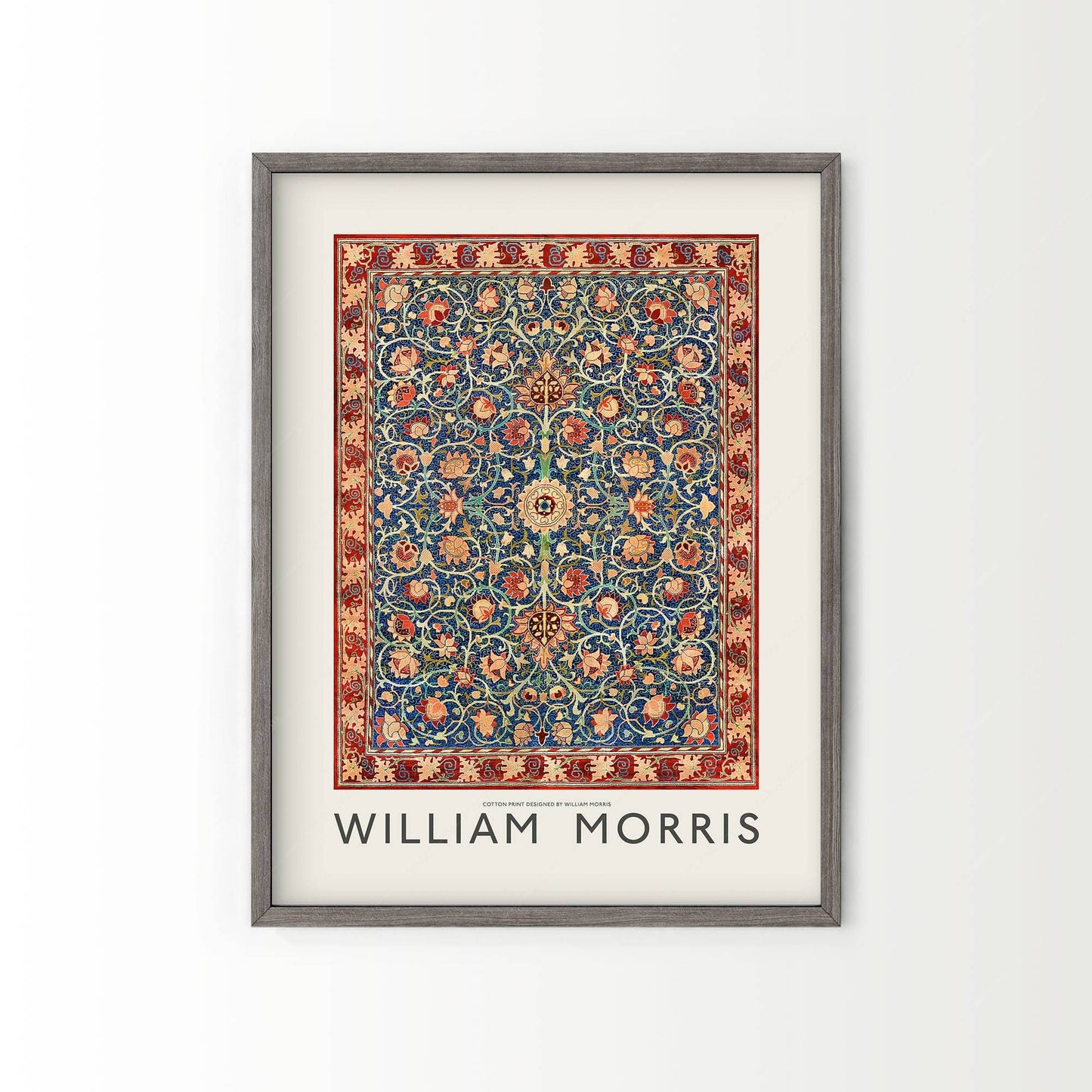 William Morris, Holland Park carpet, Fine Art Print