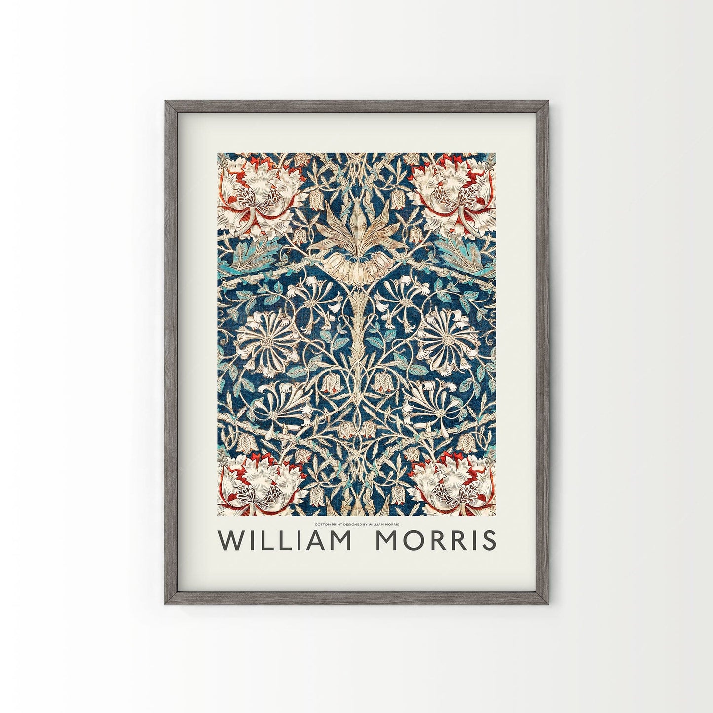 William Morris, Honeysuckle Flower, Fine Art Print