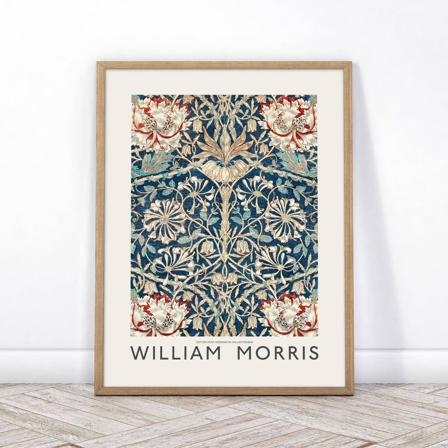 William Morris, Honeysuckle Flower, Fine Art Print