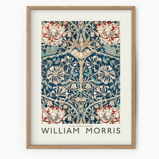 William Morris, Honeysuckle Flower, Fine Art Print