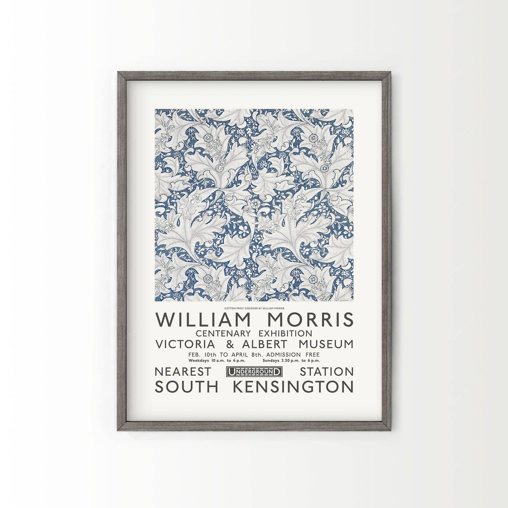 William Morris, Leaf Pattern, Fine Art Print