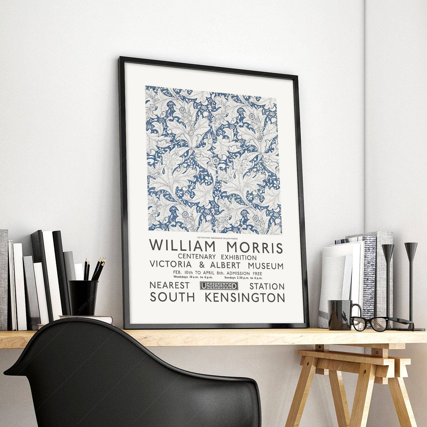 William Morris, Leaf Pattern, Fine Art Print