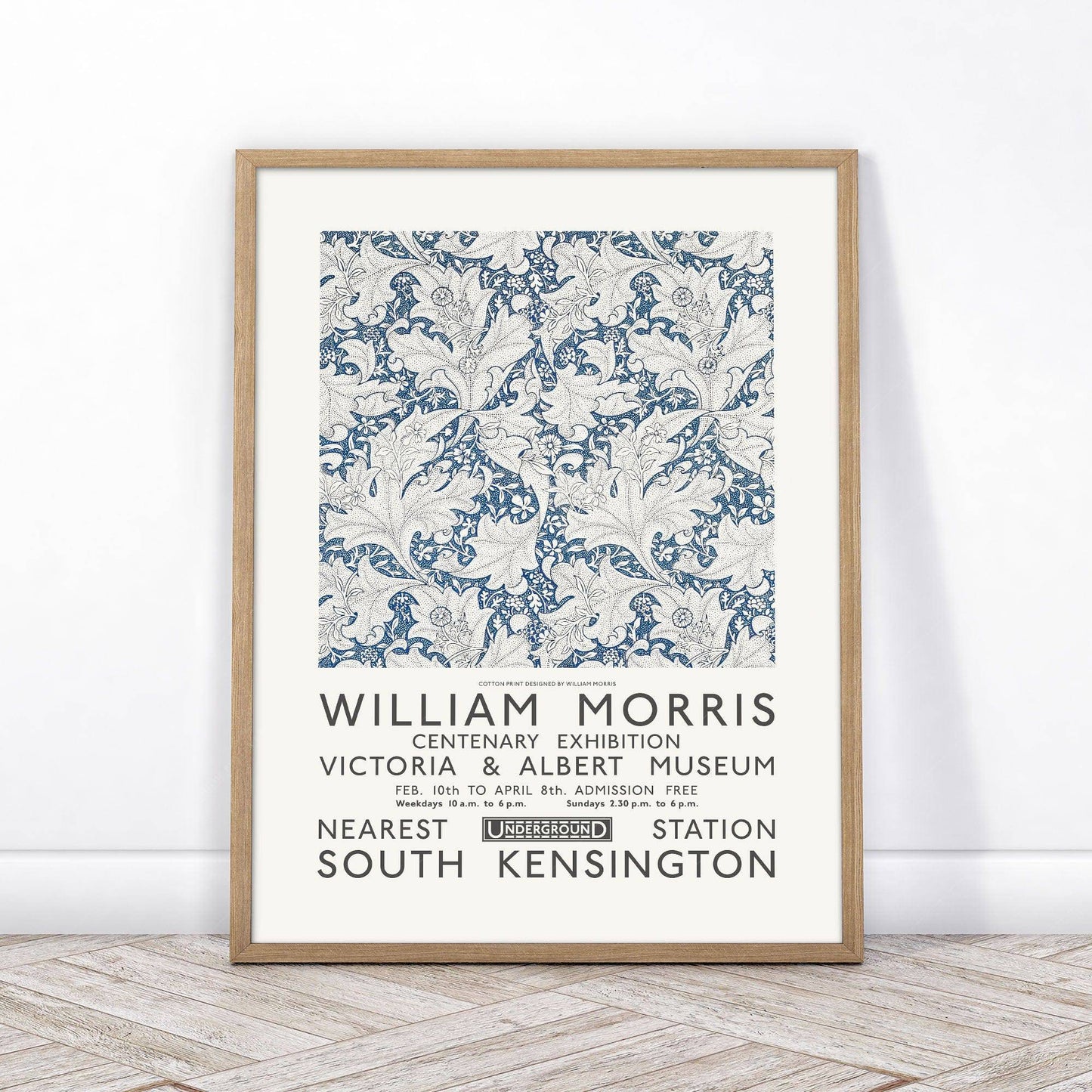 William Morris, Leaf Pattern, Fine Art Print