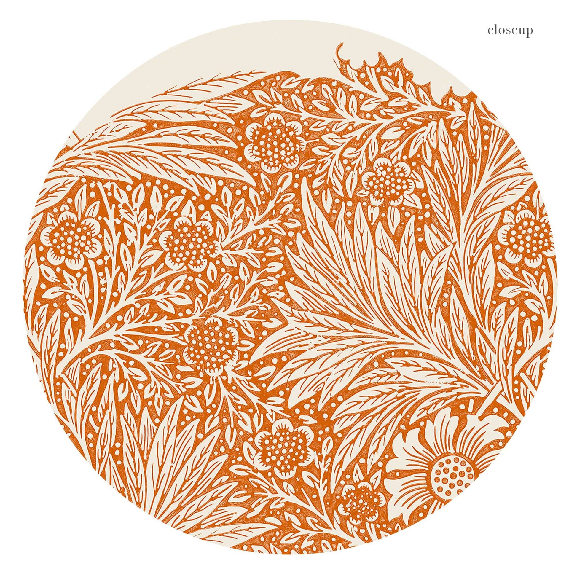 William Morris, Orange Marigold< Fine Art Print