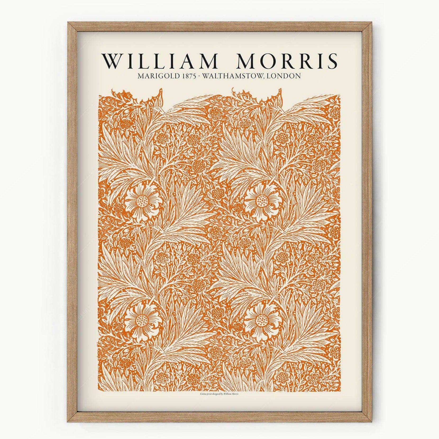 William Morris, Orange Marigold< Fine Art Print