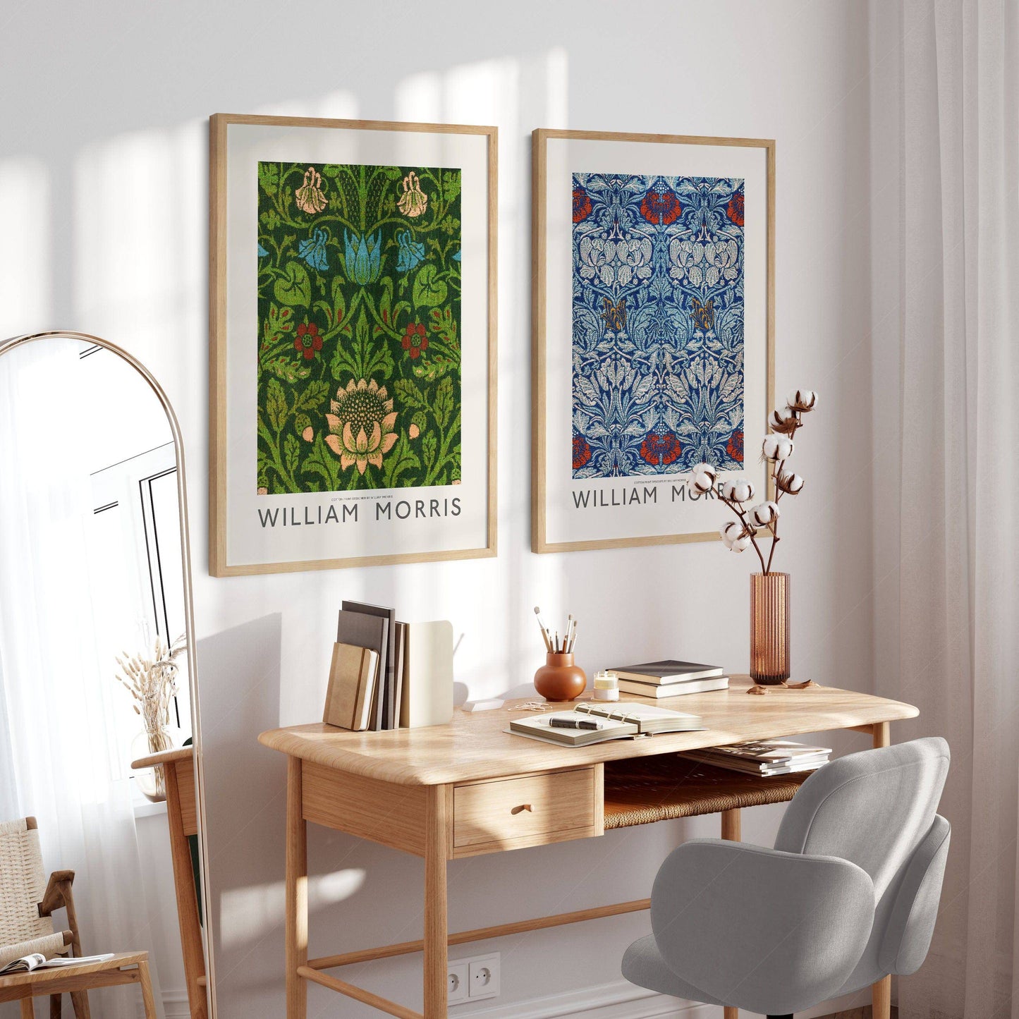 William Morris, Set of 2 Prints, Fine Art Print