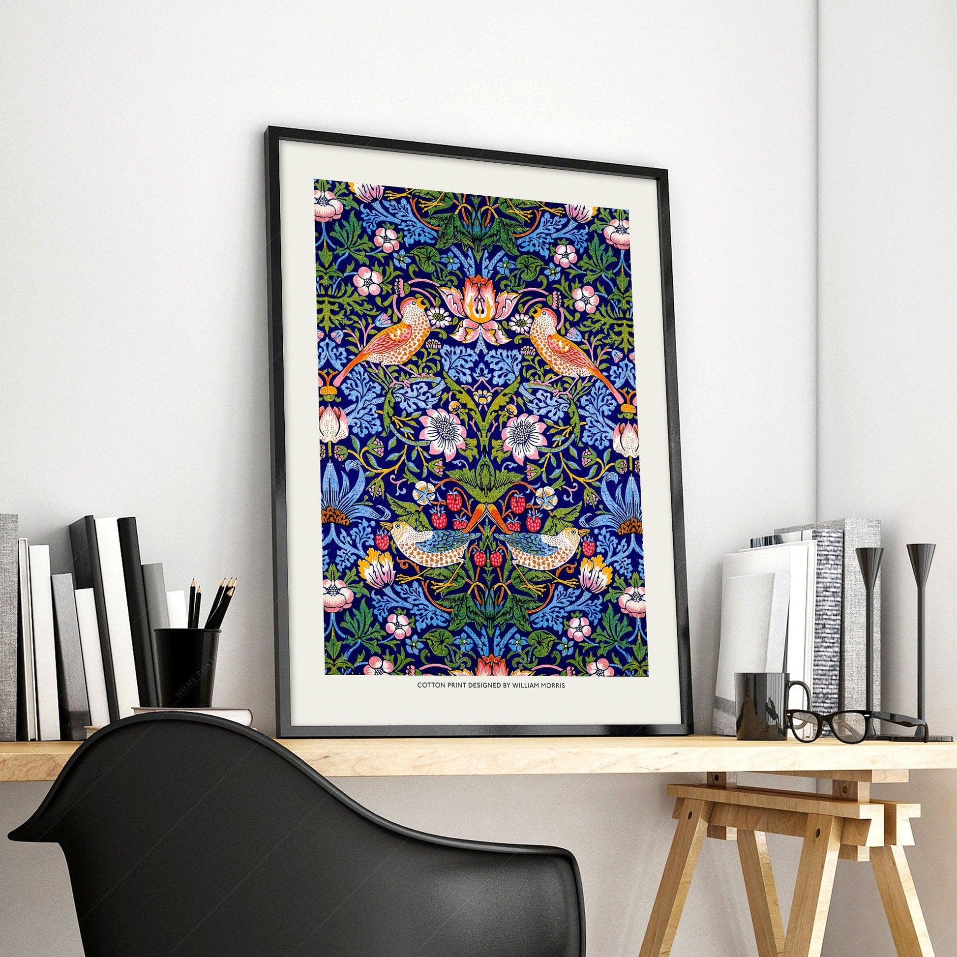 William Morris, Strawberry Thief, Fine Art Print