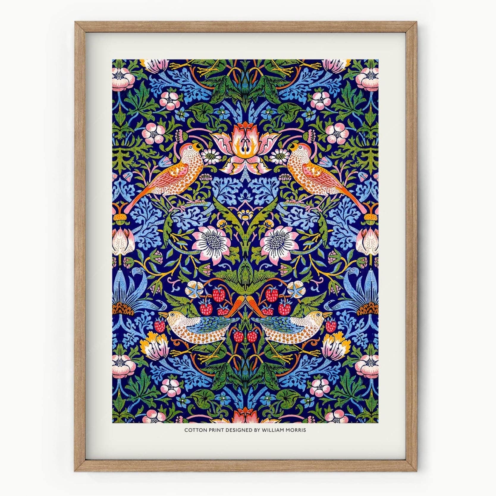 William Morris, Strawberry Thief, Fine Art Print