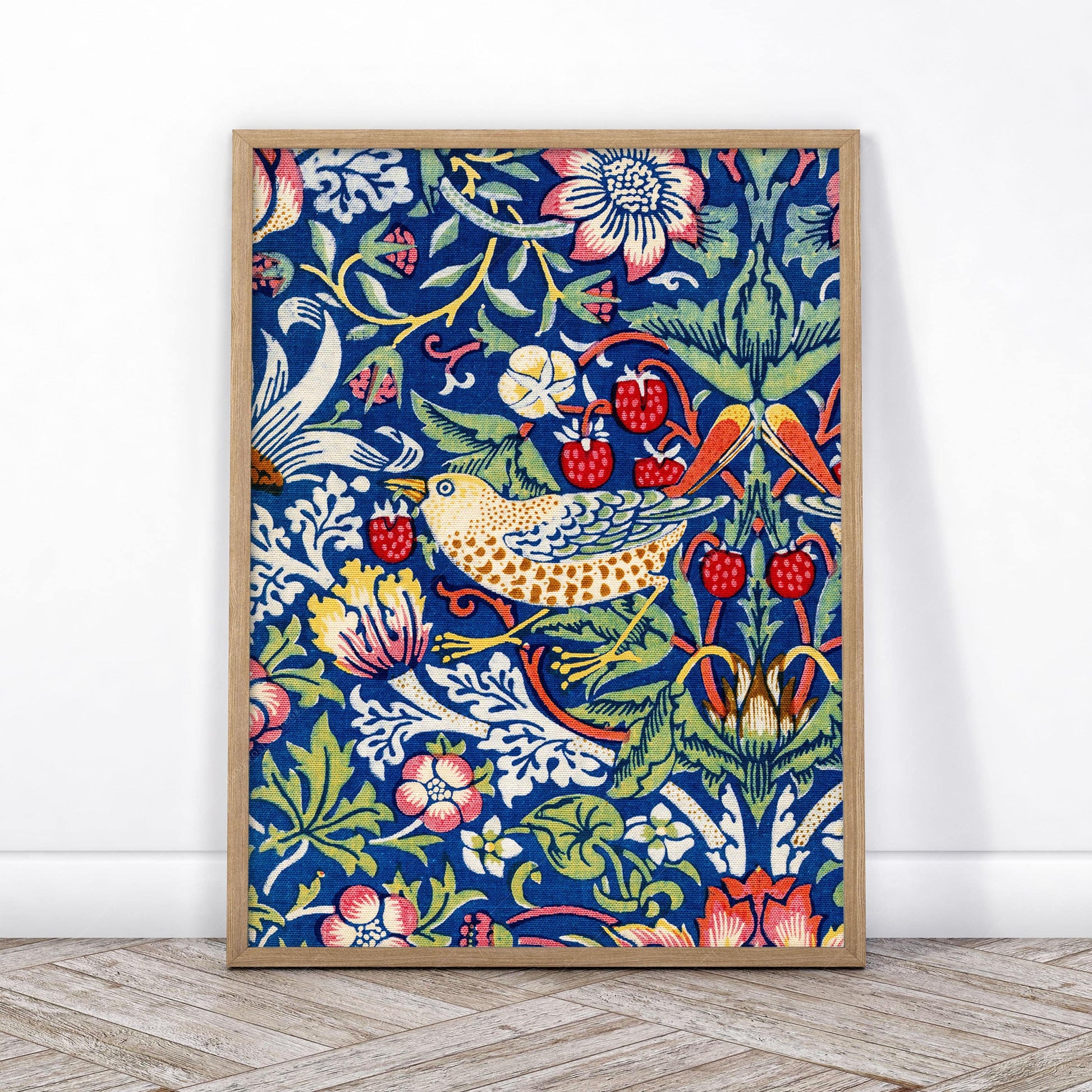 William Morris, Strawberry Thief, Set of 3 prints