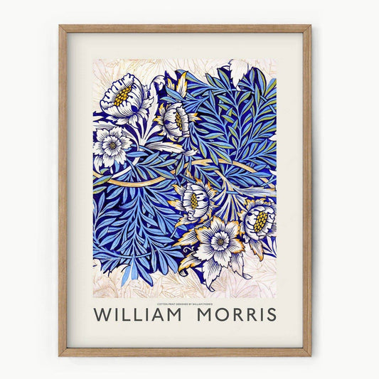 William Morris, Tulip and Willow Indigo Poster