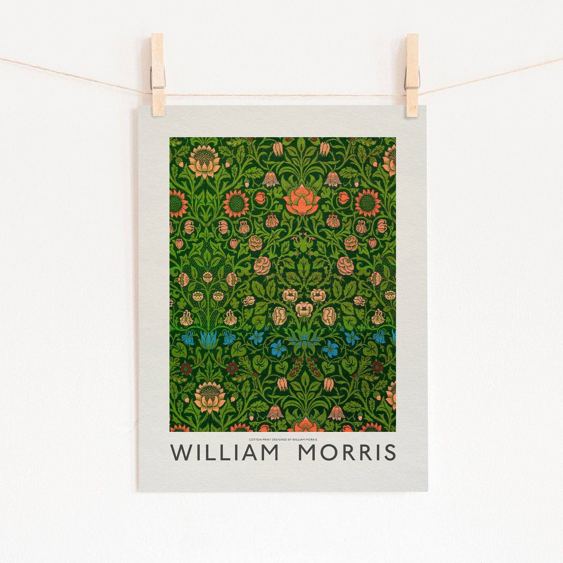 William Morris, Violet and Columbine, Fine Art Print