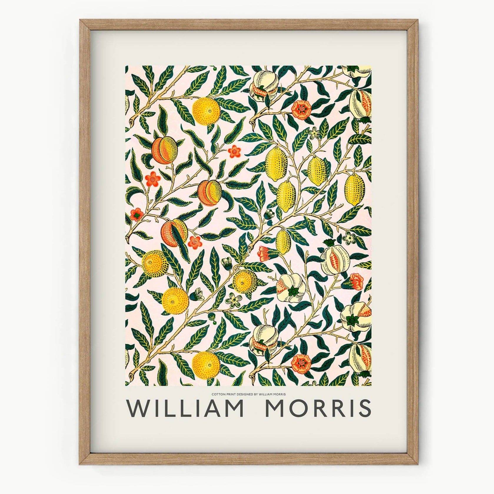 William Morris, William Morris, Fruit or Pomegranate, Fine Art Print