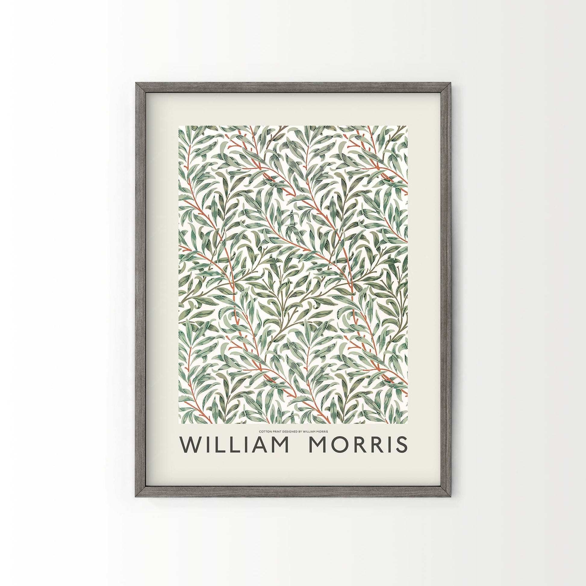 William Morris, Willow Bough, Green leaves branches