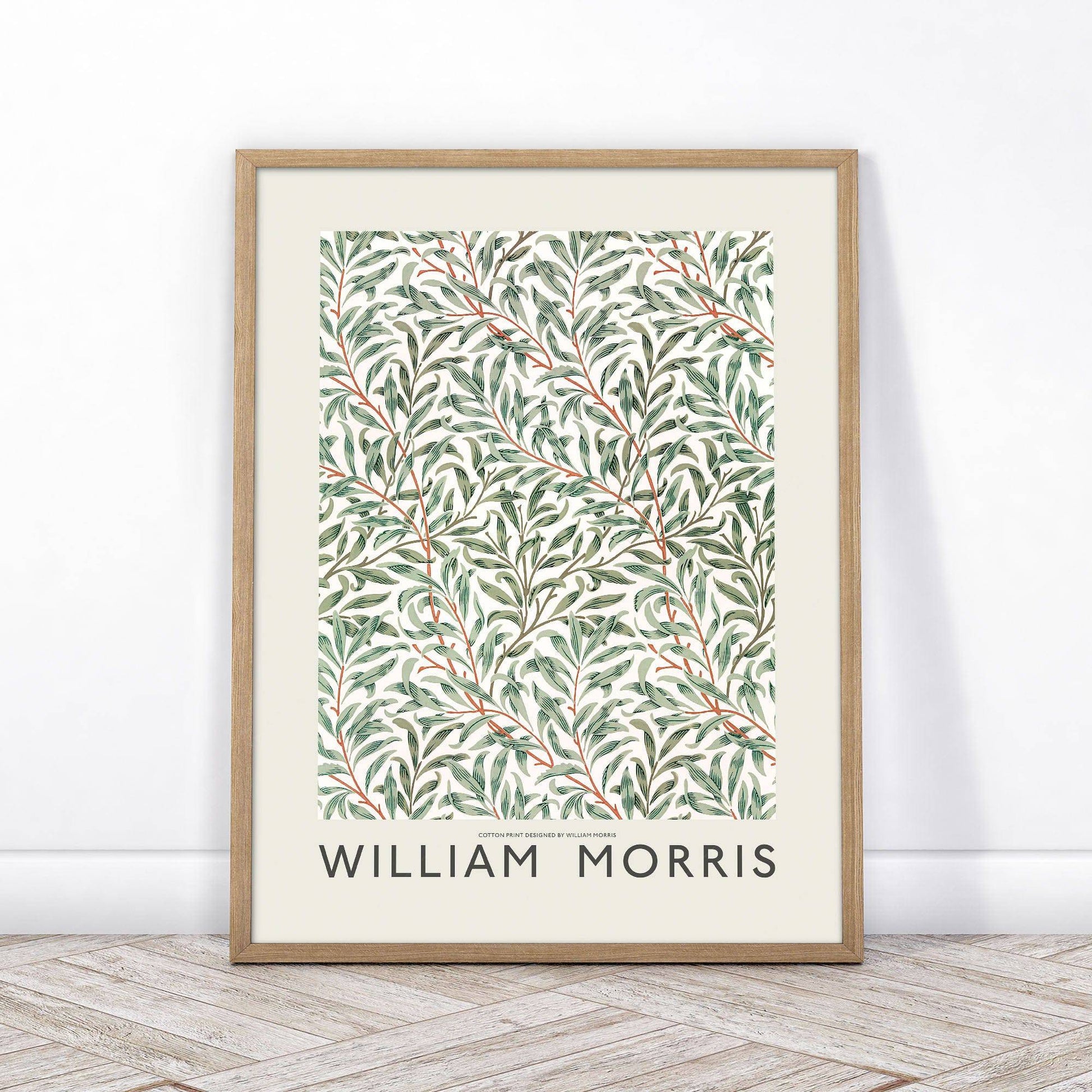 William Morris, Willow Bough, Green leaves branches