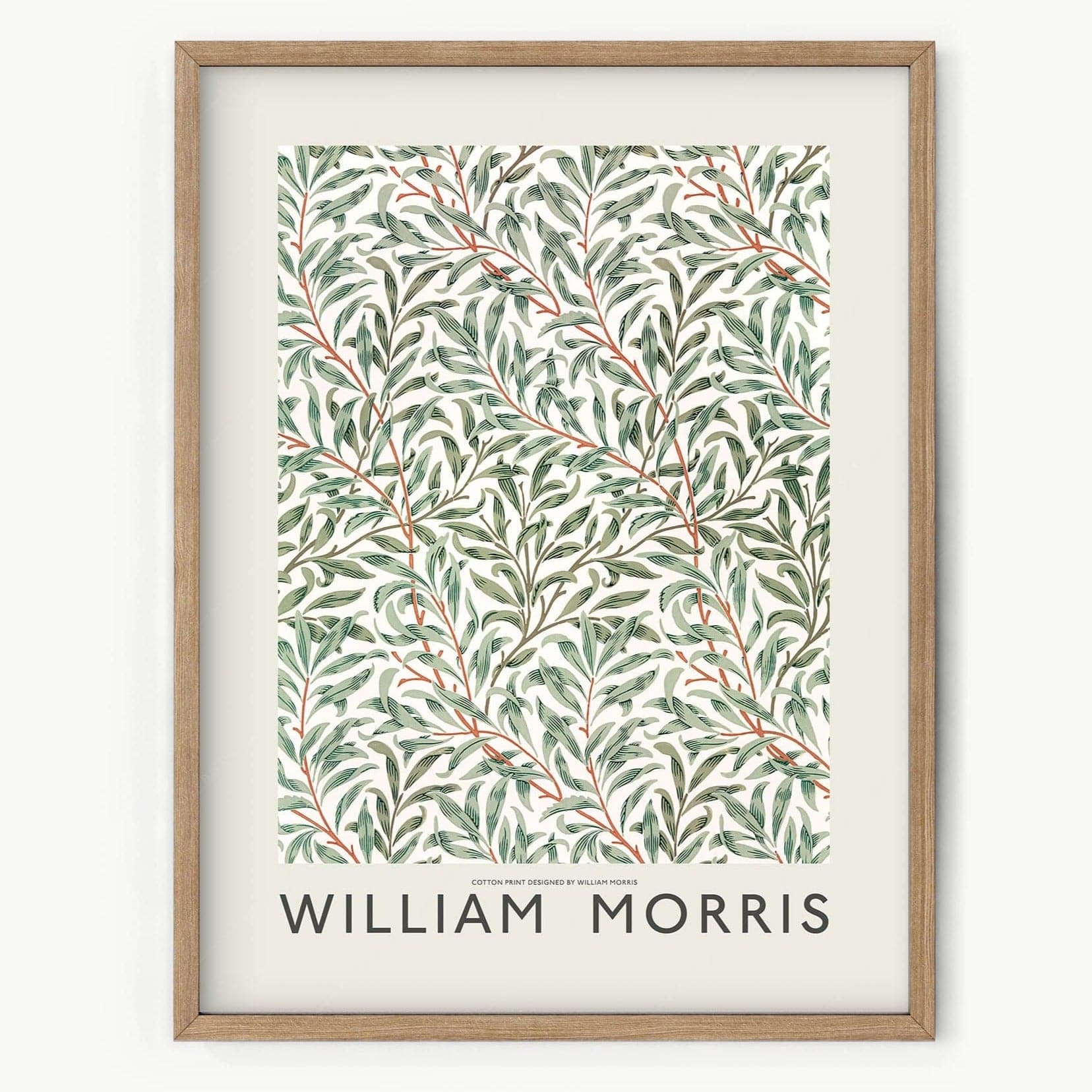 William Morris, Willow Bough, Green leaves branches