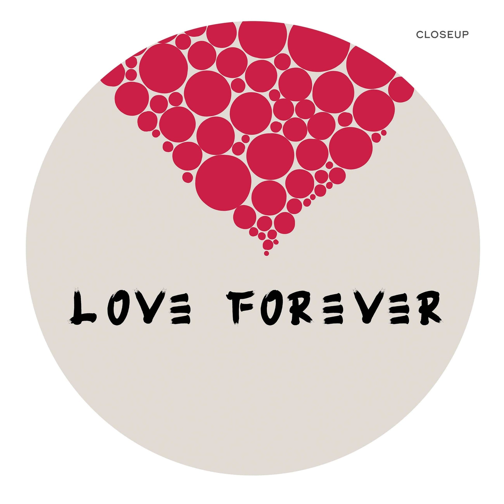 Yayoi Kusama Print, Love Forever, Set of 2 Wall Art