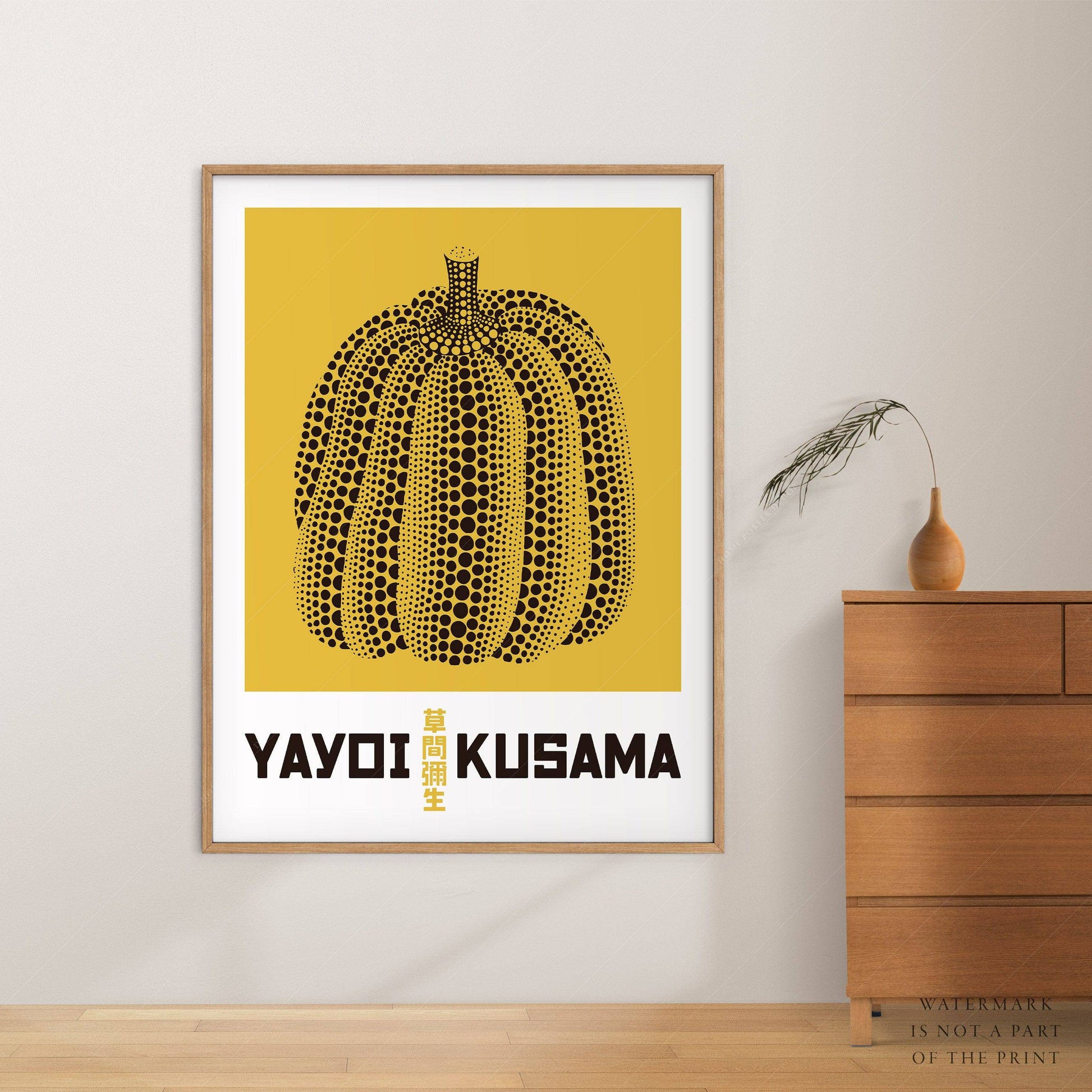 Yayoi Kusama Print, Contemporary Wall Decor, Fine Art Print