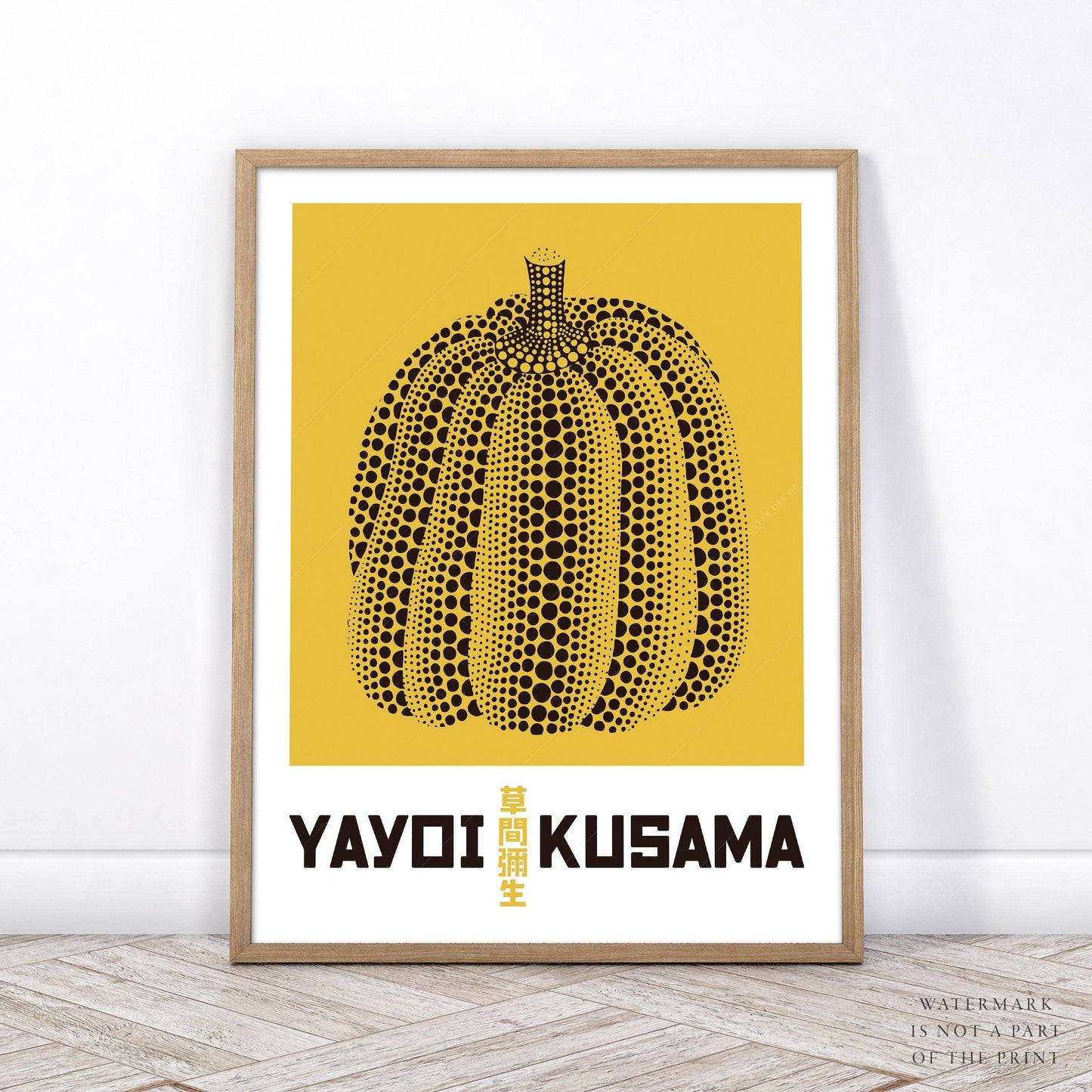 Yayoi Kusama Print, Contemporary Wall Decor, Fine Art Print